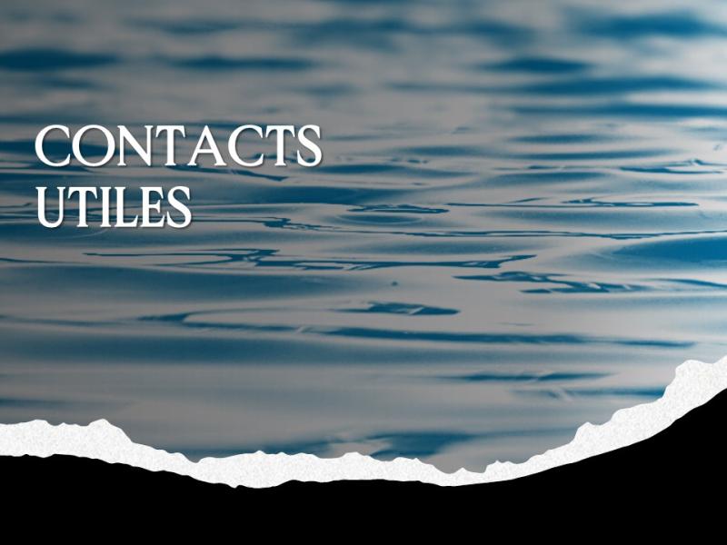 CONTACTS UTILES